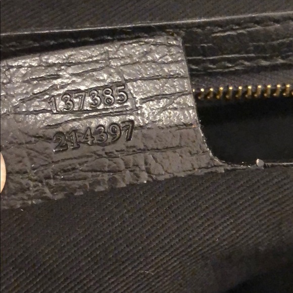 SOLD! Auth Gucci Black Hasler horsebit tote - Picture 5 of 10